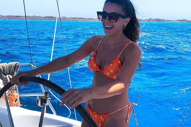 3-Hour Private Sailing Tour around the Lobos Island - The cruise route: La Bocaina channel and volcanic scenery at sea