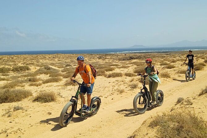 Corralejo E-trial Scooter Off Road Tour - The guide experience: Luigi’s route stories and island context