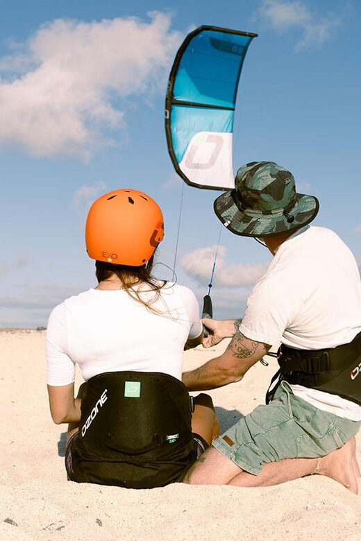 Fuerteventura: Kitesurfing beginner course - Safety that feels real: radios, boat support, and coaching limits